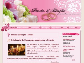 Thumbnail do site Pastor Cristofani - Celebrante de Casamento