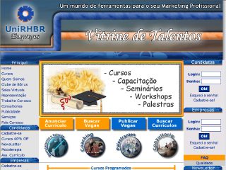 Thumbnail do site UniRHBR Unio de Recursos Humanos do Brasil