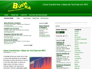 Thumbnail do site Buemba - Notcias bombsticas