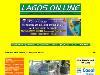 Thumbnail do site Lagos On Line