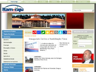 Thumbnail do site Prefeitura Municipal de Itamaraj