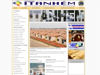 Thumbnail do site Prefeitura Municipal de Itanhm