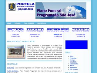 Thumbnail do site Portela Servios Funerrios