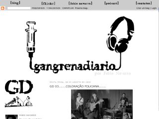 Thumbnail do site Gangrena Diario por Fabio Navarro