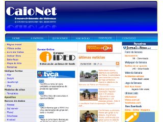 Thumbnail do site CaioNet