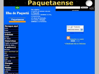 Thumbnail do site Paquetaense