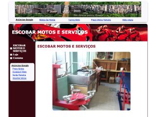 Thumbnail do site Escobar Motos e Servios