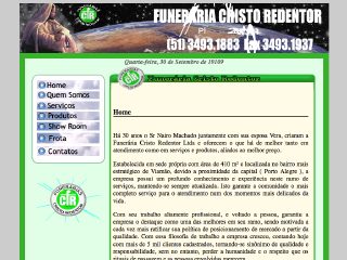 Thumbnail do site Funerrias Cristo Redentor Ltda