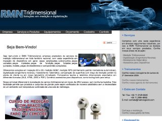 Thumbnail do site RMN Tridimensional - Solues em medio e digitalizao