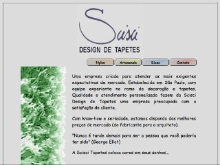 Thumbnail do site Scisci - Design de Tapetes