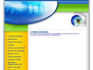 Thumbnail do site A Urna Sagrada