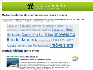 Thumbnail do site Casas a Venda