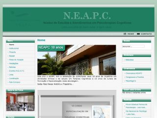 Thumbnail do site NEAPC - Núcleo de Estudos e Atendimentos em Psicoterapias Cognitivas