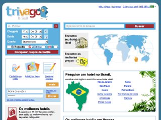 Thumbnail do site Trivago Brasil