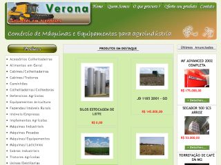 Thumbnail do site Verona Agromquinas