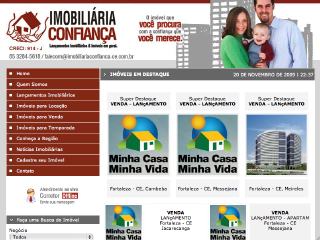 Thumbnail do site Imobiliria Confiana