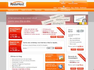 Thumbnail do site RedeHost Internet Ltda