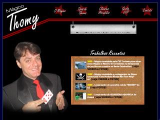 Thumbnail do site Mgico Thomy - Show de Mgica
