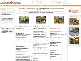 Thumbnail do site Machineryzone Brasil