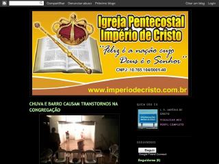 Thumbnail do site Igreja Pentecostal Imprio de Cristo