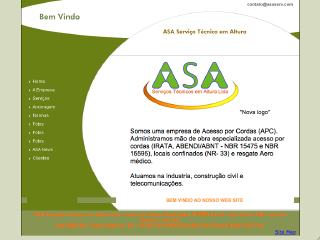 Thumbnail do site ASA Servios de Acesso por Corda e Manuteno