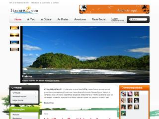 Thumbnail do site Itacar Two - Novo Portal de Itacar 