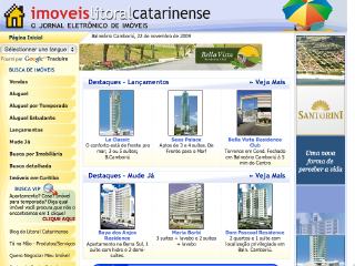 Thumbnail do site Imveis Litoral Catarinense