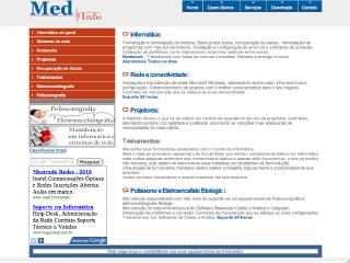 Thumbnail do site Medinfo - Informtica em geral