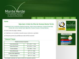 Thumbnail do site Gramas Monte Verde