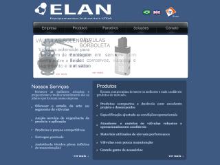 Thumbnail do site ELAN Vlvulas e Equipamentos  Industriais