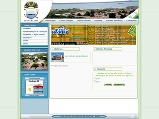 Thumbnail do site Prefeitura Municipal de Rodelas