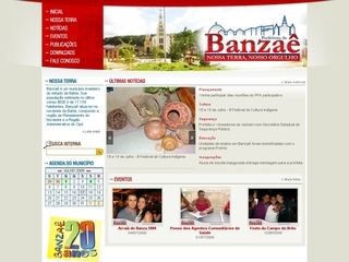 Thumbnail do site Prefeitura Municipal de Banza