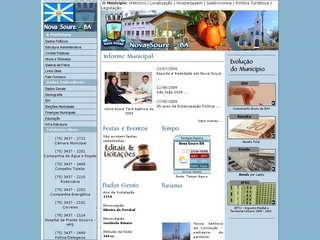 Thumbnail do site Prefeitura Municipal de Nova Soure