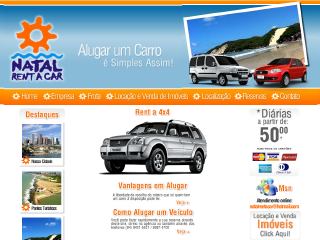 Thumbnail do site Natal Rent a Car