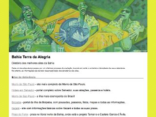 Thumbnail do site Bahia terra
