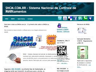 Thumbnail do site SNCM - Programa para farmcia