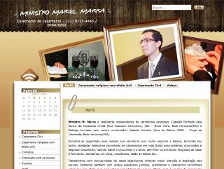 Thumbnail do site Ministro Mariel Marra - Celebrante