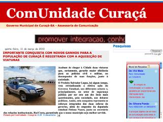 Thumbnail do site ComUnidade Cura