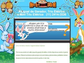 Thumbnail do site Aluguel de Trio Eletrico e Gerador