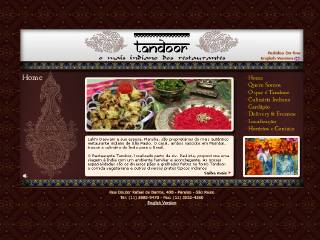 Thumbnail do site Restaurante Tandoor