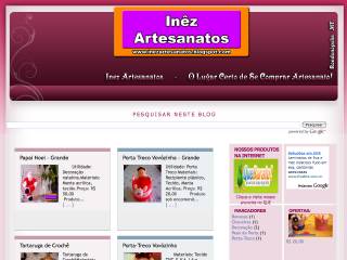Thumbnail do site Inez Artesanatos