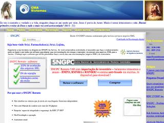 Thumbnail do site SNGPC Remoto - Software para Drogarias