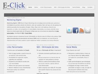 Thumbnail do site E-Click Marketing Digital