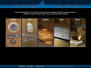 Thumbnail do site Arte Mxima - Trofeus e Medalhas