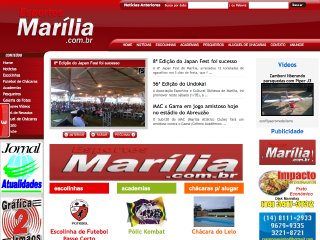 Thumbnail do site Esportes Marlia