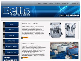 Thumbnail do site Bells Produtos & Design