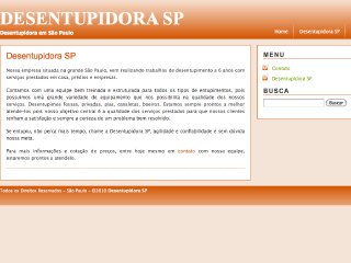 Thumbnail do site Desentupidora SP