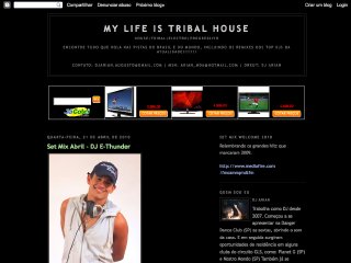 Thumbnail do site My Life is Tribal House