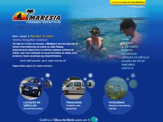Thumbnail do site Maresia Passeios Turísticos