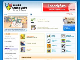 Thumbnail do site Colégio Antônio Vieira